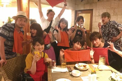 株式会社日置美容室　スタッフと一緒に楽しくディナー